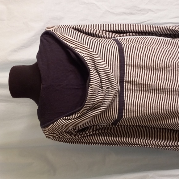 Ella Moss by Anthropologie Hooded Dress stripes S - Picture 7 of 8